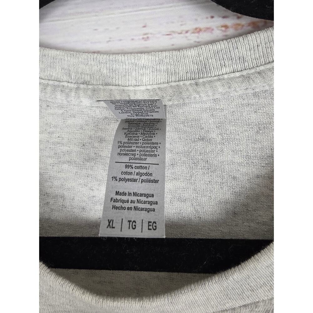 Gildan Heavy Cotton T Shirt XL Womens Grey Sarcasm‎ Funny Crew Neck - Picture 4 of 5